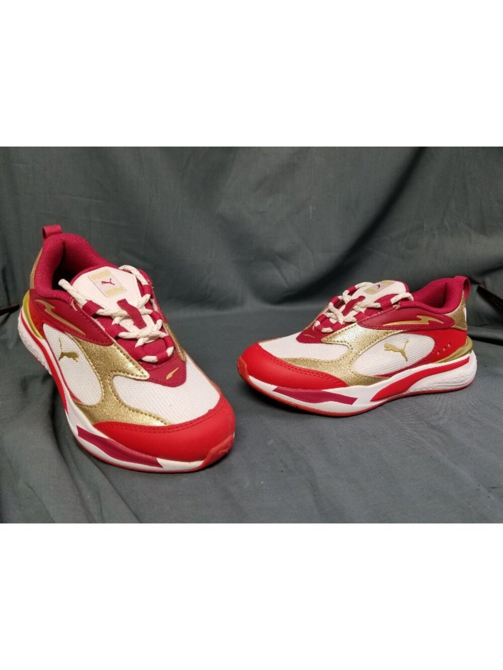 Puma RS-Fast Glitz (PS) 384748 01 Kids Size 1c NEW NO BOX!